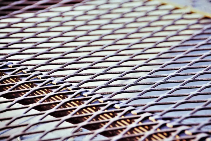 توری لوزی آلومینیومی