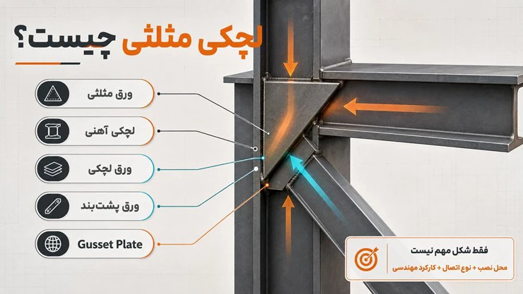 لچکی مثلثی چیست